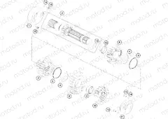 TRANSMISSION I - MAIN SHAFT
