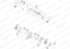 TRANSMISSION I - MAIN SHAFT