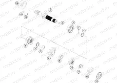 TRANSMISSION I - MAIN SHAFT