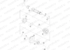 TRANSMISSION I - MAIN SHAFT