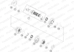 TRANSMISSION I - MAIN SHAFT