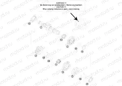 TRANSMISSION I - MAIN SHAFT|Engine|33