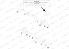 TRANSMISSION I - MAIN SHAFT|Engine|33