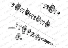 TRANSMISSION II - COUNTERSHAFT