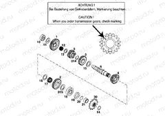 TRANSMISSION II - COUNTERSHAFT