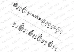 TRANSMISSION II - COUNTERSHAFT