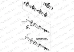 TRANSMISSION II - COUNTERSHAFT