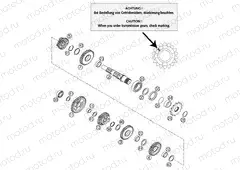 TRANSMISSION II - COUNTERSHAFT
