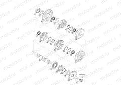 TRANSMISSION II - COUNTERSHAFT