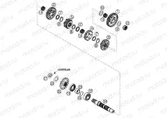 TRANSMISSION II - COUNTERSHAFT