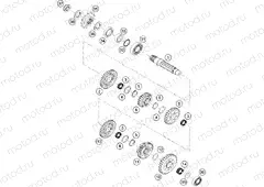 TRANSMISSION II - COUNTERSHAFT