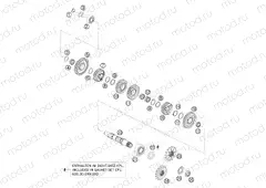 TRANSMISSION II - COUNTERSHAFT