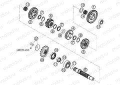 TRANSMISSION II - COUNTERSHAFT