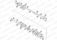 TRANSMISSION II - COUNTERSHAFT
