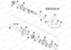 TRANSMISSION II - COUNTERSHAFT