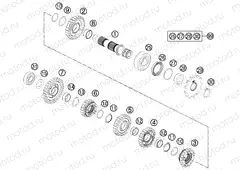 TRANSMISSION II - COUNTERSHAFT