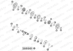 TRANSMISSION II - COUNTERSHAFT