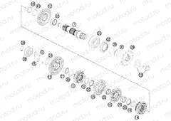 TRANSMISSION II - COUNTERSHAFT
