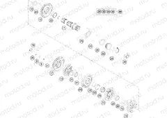 TRANSMISSION II - COUNTERSHAFT