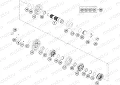 TRANSMISSION II - COUNTERSHAFT