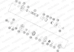 TRANSMISSION II - COUNTERSHAFT