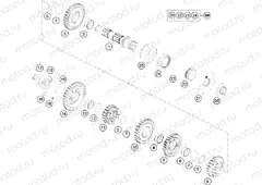 TRANSMISSION II - COUNTERSHAFT