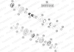 TRANSMISSION II - COUNTERSHAFT