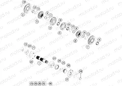 TRANSMISSION II - COUNTERSHAFT