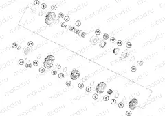 TRANSMISSION II - COUNTERSHAFT