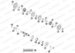 TRANSMISSION II - COUNTERSHAFT|Engine|33