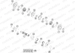 TRANSMISSION II - COUNTERSHAFT|Engine|33