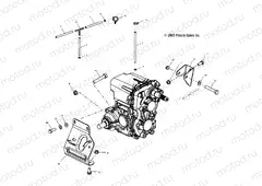 TRANSMISSION MOUNTING - A04CH59AF/AH/AJ/AT/AV (4986108610C12) | TRANSMISSION MOUNTING - A04CH59AF/AH/AJ/AT/AV (4986108610C12)
