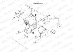 TRANSMISSION MOUNTING - A04JD32AA (4977487748D04) | TRANSMISSION MOUNTING - A04JD32AA (4977487748D04)
