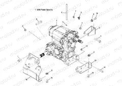 TRANSMISSION MOUNTING - R07RF68AD/AF (4999202259920225B04) | TRANSMISSION MOUNTING - R07RF68AD/AF (4999202259920225B04)