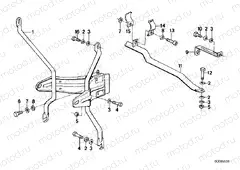 Trim panel-bracket