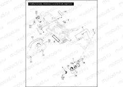 TURN SIGNAL MODULE & IGNITION SWITCH