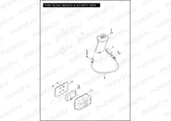 TURN SIGNAL MODULE & SECURITY SIREN