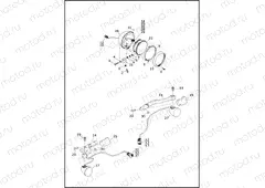 TURN SIGNALS, FRONT AND HEADLAMP - FLRT -JAPAN