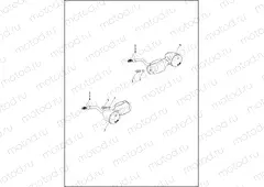 TURN SIGNALS, FRONT - XG750A
