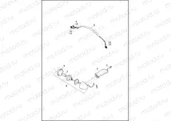 TURN SIGNALS, REAR - XL883L and XL1200C
