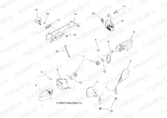 TURN SIGNALS/MIRRORS/HORN - A07MH76FA (49ATVTURNSIG078EFIIN) | TURN SIGNALS/MIRRORS/HORN - A07MH76FA (49ATVTURNSIG078EFIIN)