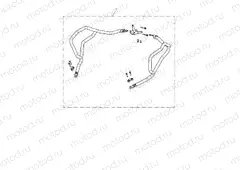 Upper engine bar kit