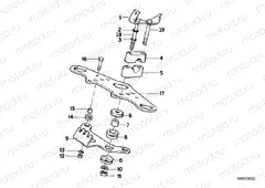 Upper fork cross brace