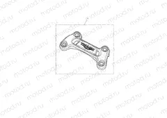 Upper Handlebar Clamp, 22.2 Bar