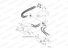 V-BLADE | V-BLADE, HYDRAULIC CIRCUITRY - D17B3/4PD1AJ (701776)