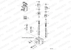 V-BLADE | V-BLADE, HYDRAULIC VALVE - D17B3/4PD1AJ (701777)