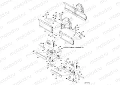 V-BLADE | V-BLADE, MAIN FRAME - D17B3/4PD1AJ (701775)