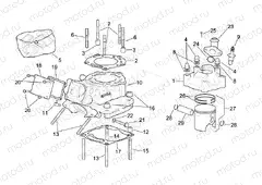 Vertical cylinder assembly