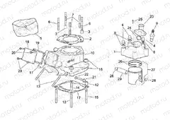 Vertical cylinder assembly