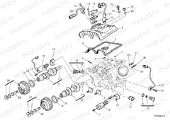 VERTICAL CYLINDER HEAD - TIMING [MOD:XDIAVEL]